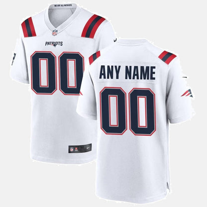 Custom NFL Game Jersey - White