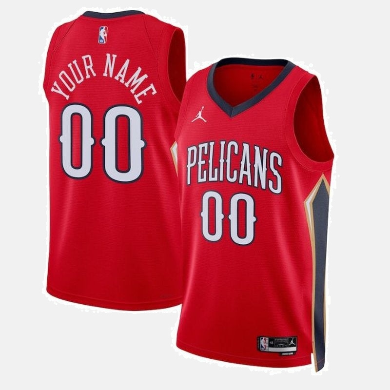 New Orleans Pelicans Unisex 2023 NBA Jersey - Statement Edition - Red
