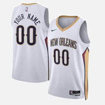 New Orleans Pelicans Unisex 2023 White NBA Jersey - Association Edition