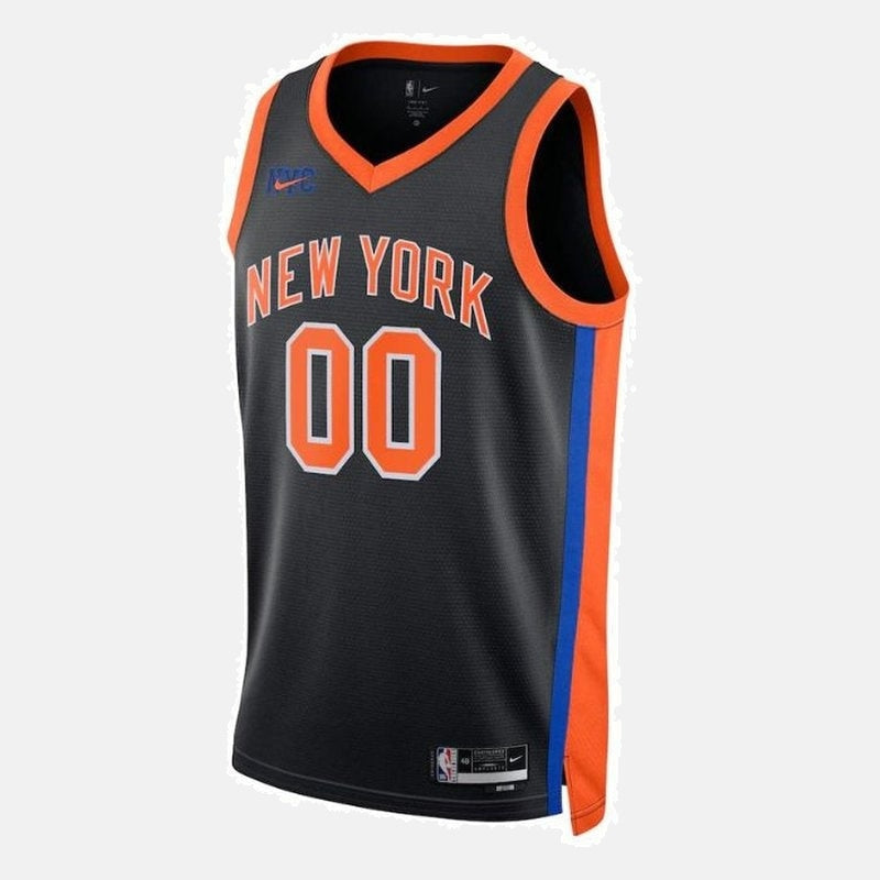 New York Knicks Unisex 2023 NBA Jersey - City Edition - Black