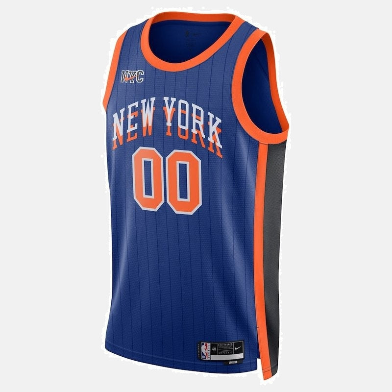New York Knicks Unisex 23/24 NBA Jersey - Blue - City Edition