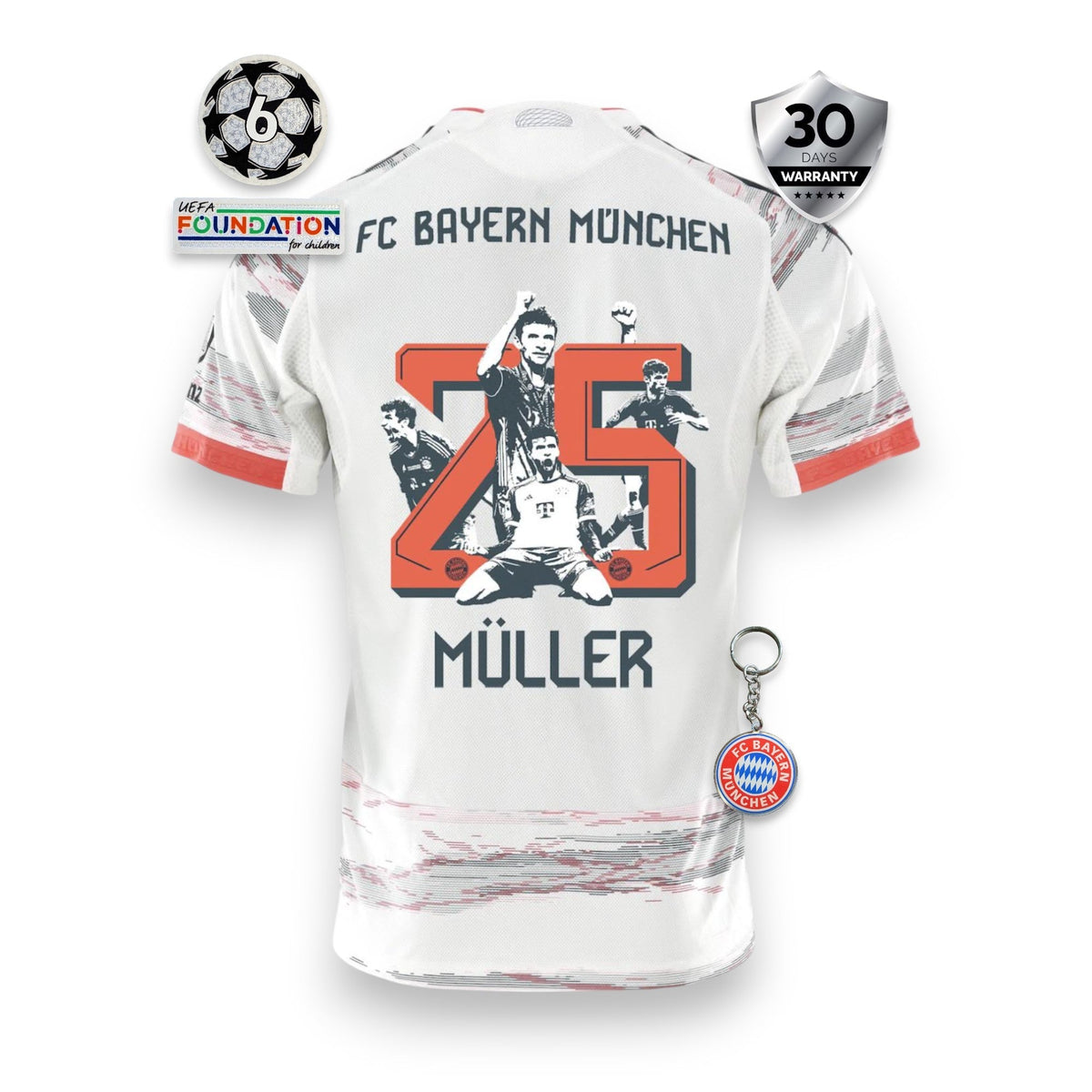 Bayern Munich Away Jersey 2025/26 - Müller Special Edition