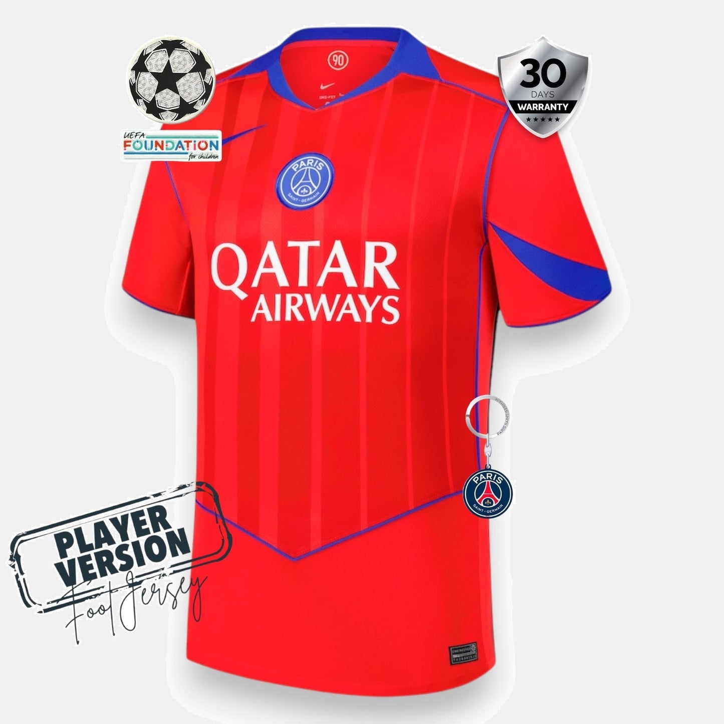 Paris Saint Germain Third Player Jersey 2025/26