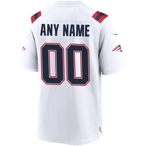 Patriots - Custom NFL Game Jersey - White