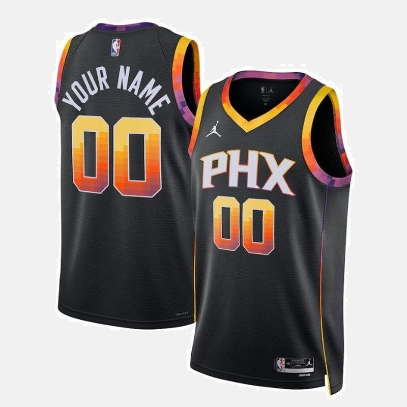 Phoenix Suns Unisex 2023 NBA Jersey - Statement Edition - Black
