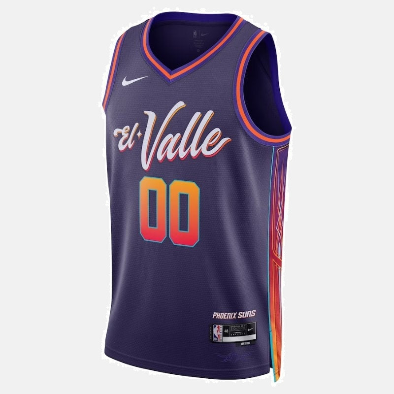 Phoenix Suns Unisex 23/24 NBA Jersey - Purple - City Edition