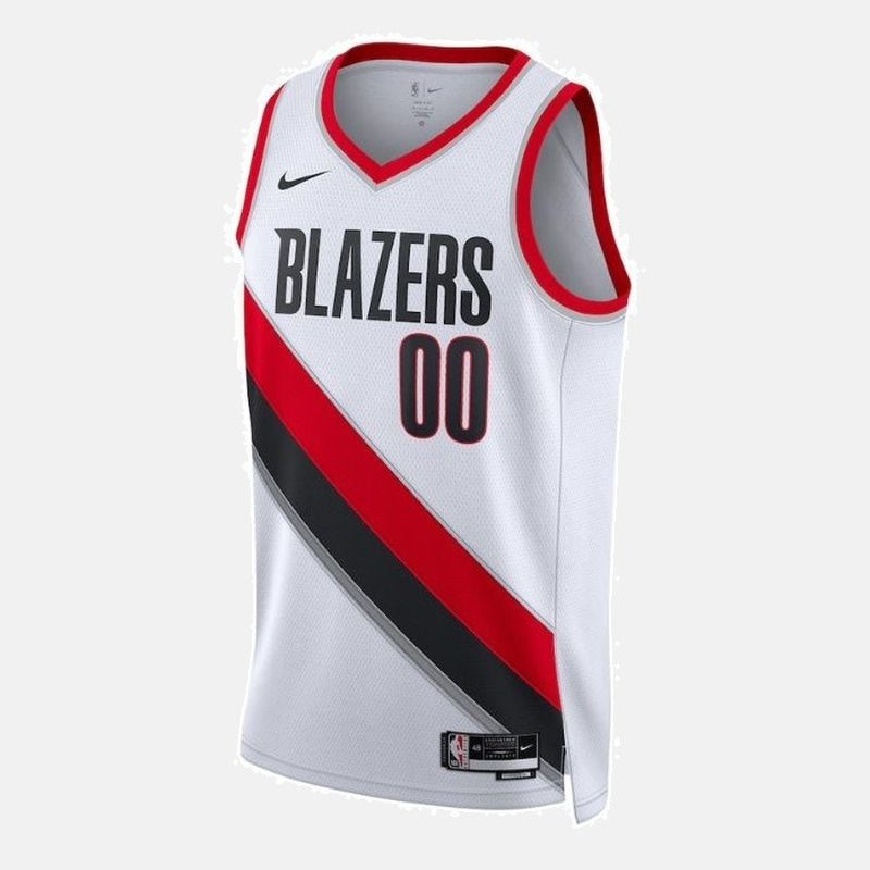 Portland Trail Blazers Unisex 2023 White NBA Jersey - Association Edition
