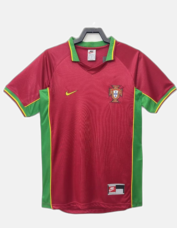 Portugal 1998 I Home Jersey - Retro Version