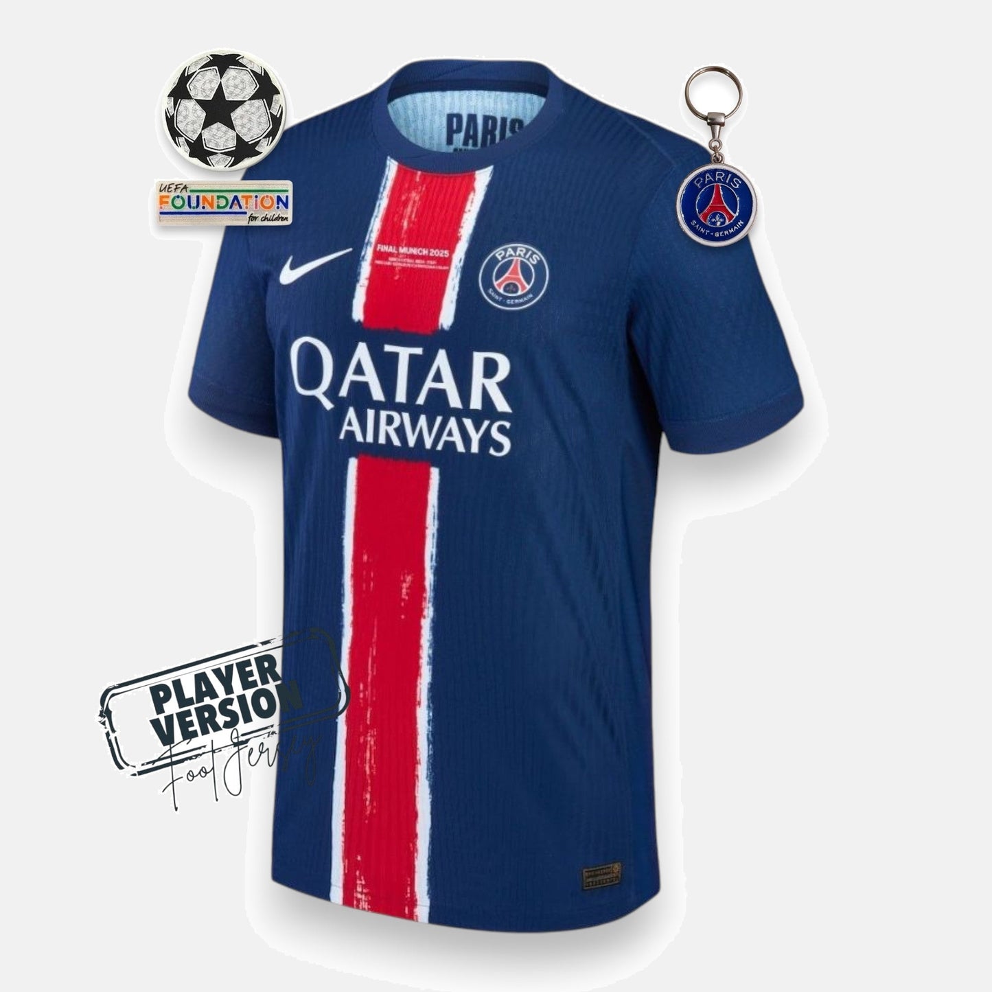 PSG Home Match Jersey UCL Munich Final 2025 - Player version