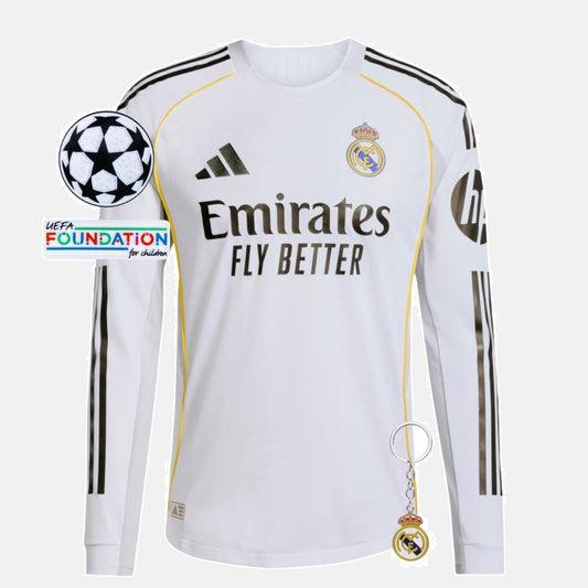 Real Madrid I Shirts2025/26 - Long Sleeve