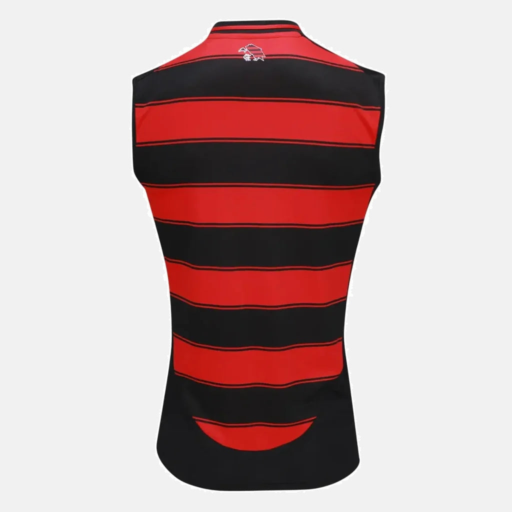 Regata Flamengo CRF Home 25/26 - Preto e Vermelho