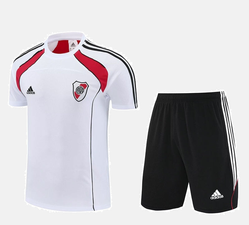River Plate Kit Training Jersey + Shorts 2025