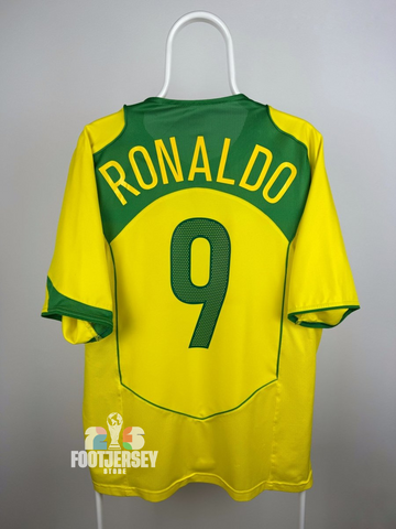 Ronaldo Nazario - Brazil 2004 home shirt 🇧🇷