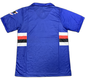 Sampdoria 90/91 I Home Jersey - Retro Version