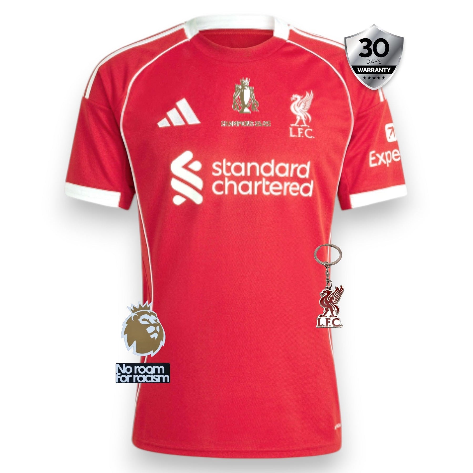 Liverpool Home Jersey 2025/26 - CHAMPIONS #20