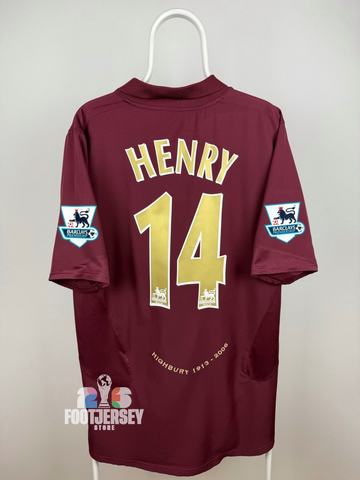 Thiery Henry - Arsenal 2005/06 home shirt 🇫🇷