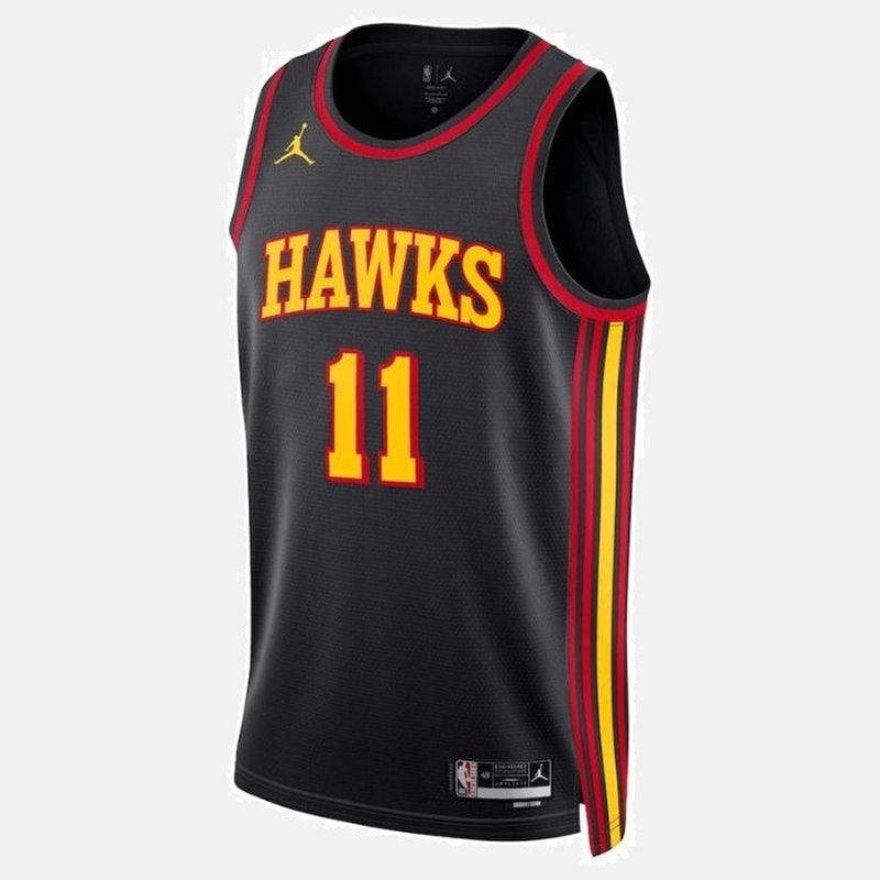 Trae Young Atlanta Hawks 2023 Statement Edition NBA Jersey - Black