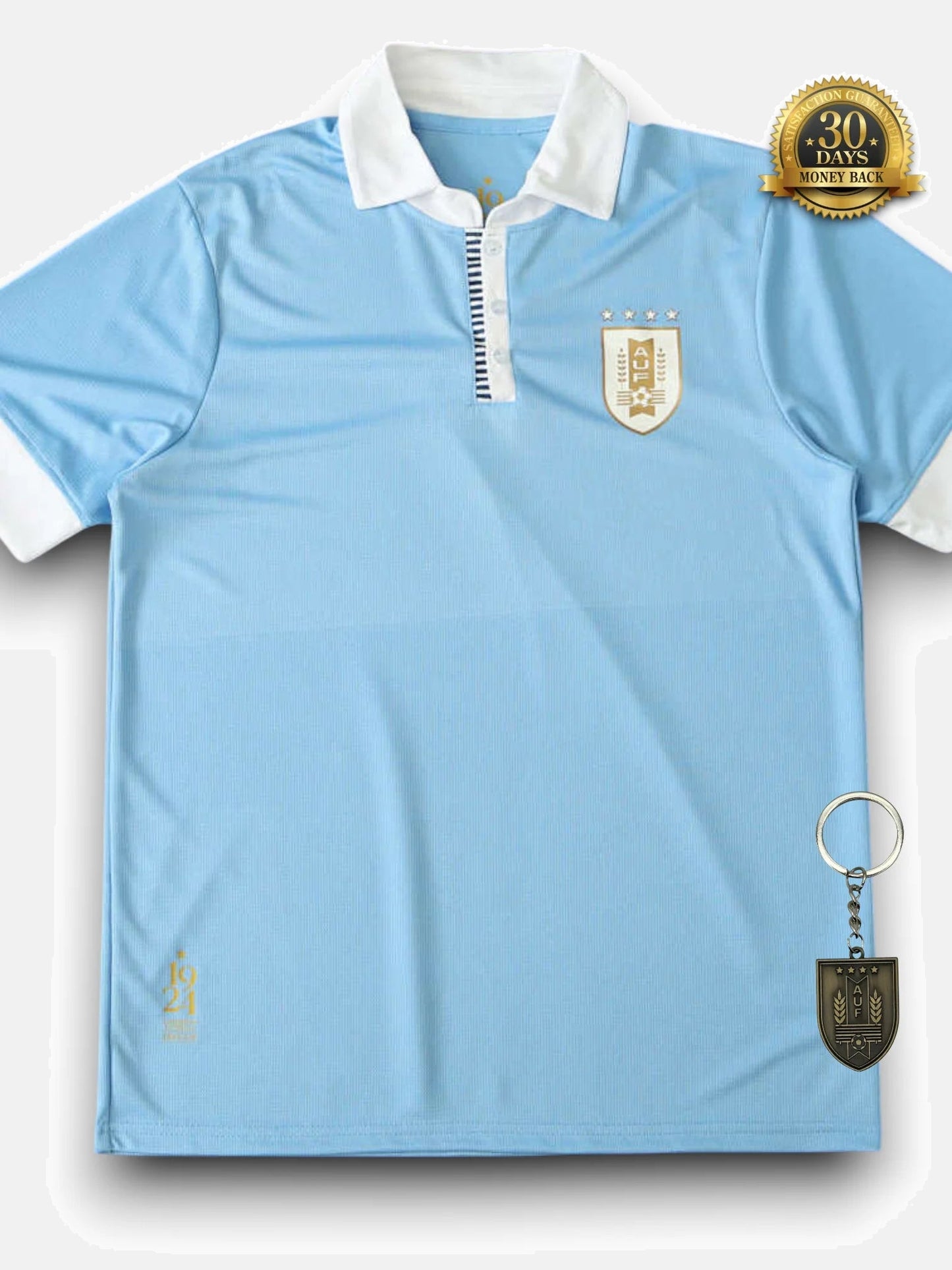 Uruguay UEFA Blue Commemorative Jersey 2024