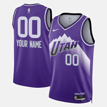 Utah Jazz Unisex23/24 NBA Jersey - Purple - City Edition