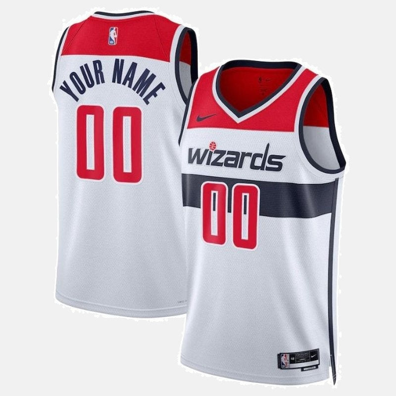 Washington Wizards Unisex 2023 White NBA Jersey - Association Edition