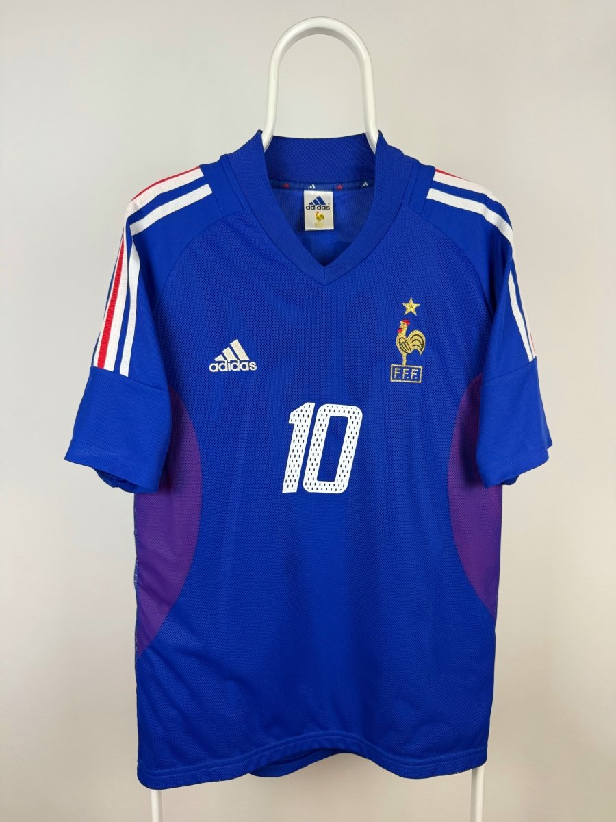 Zinedine Zidane - France 2002 home shirt 🇫🇷