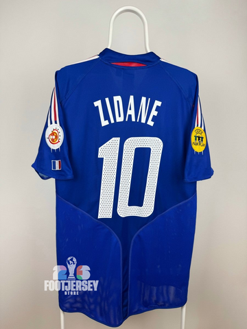 Zinedine Zidane - France 2004 home shirt 🇫🇷